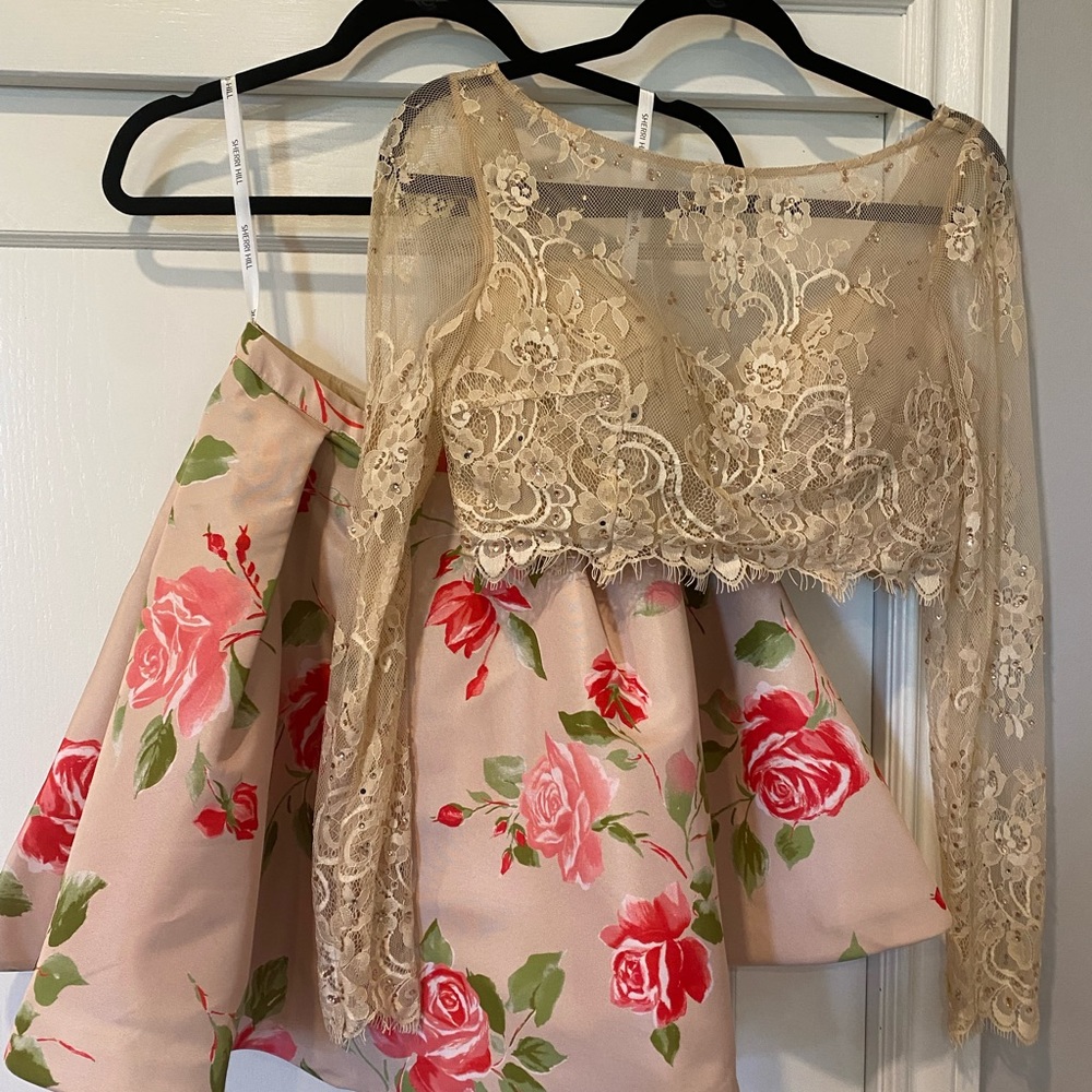 Sherri Hill two piece dress